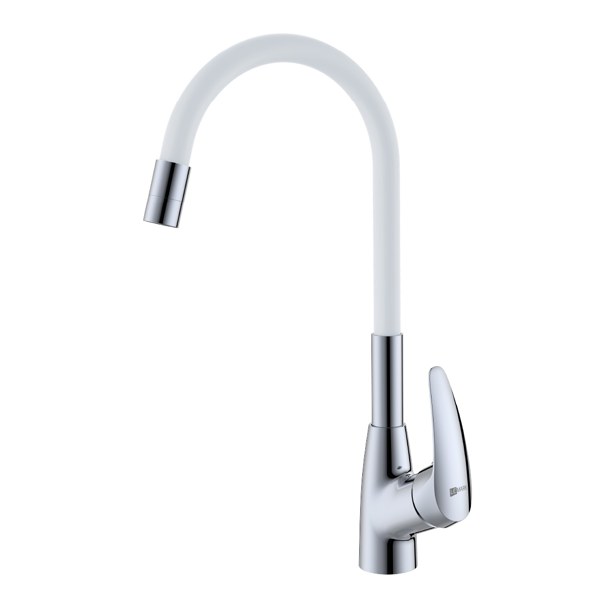 

Смеситель для кухонной мойки Lemark Linara LM0415C-White хром, LM0415C-White