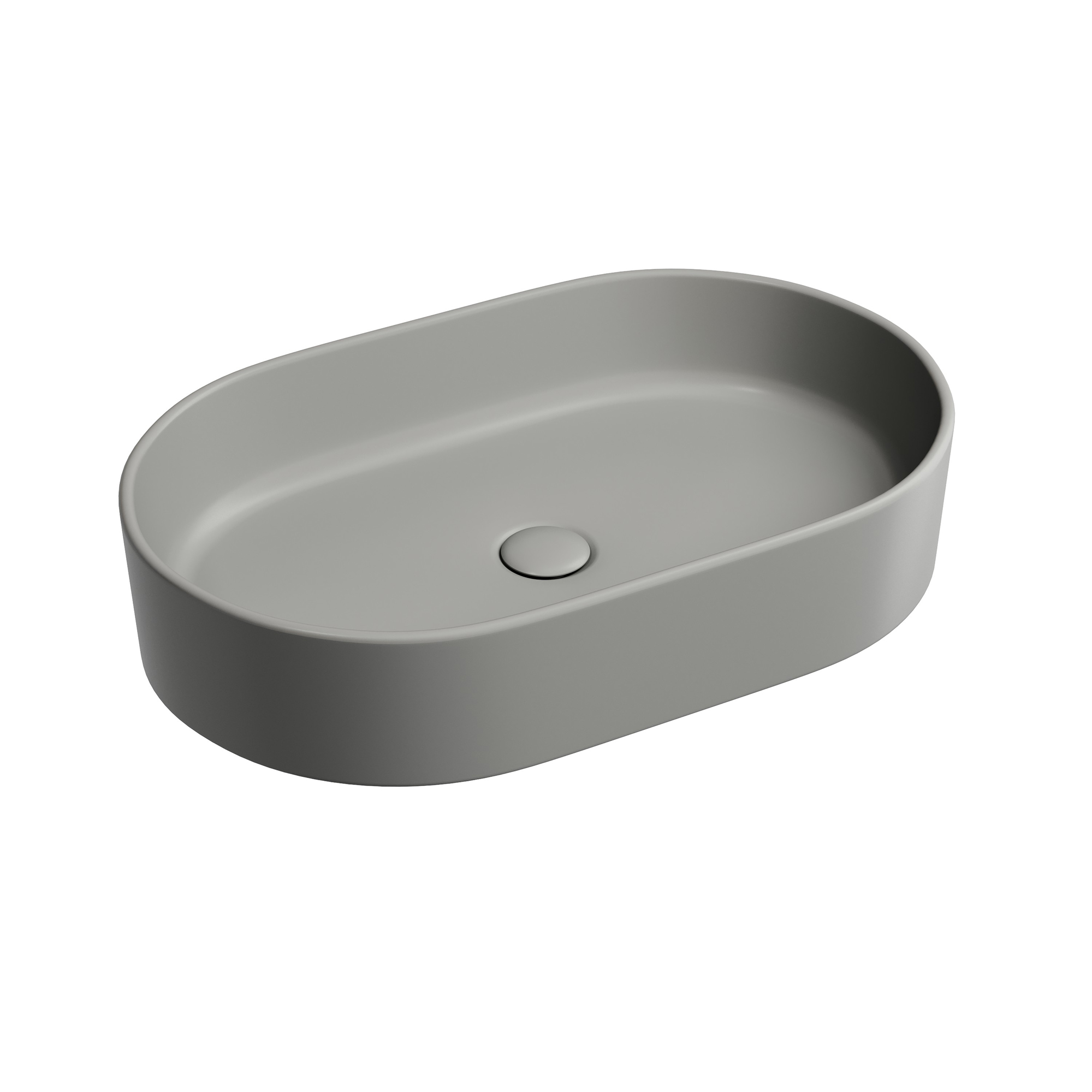 

Раковина Ceramicanova Element CN6048MH 60,8 см, антрацит матовый, Серый, CN6048MH