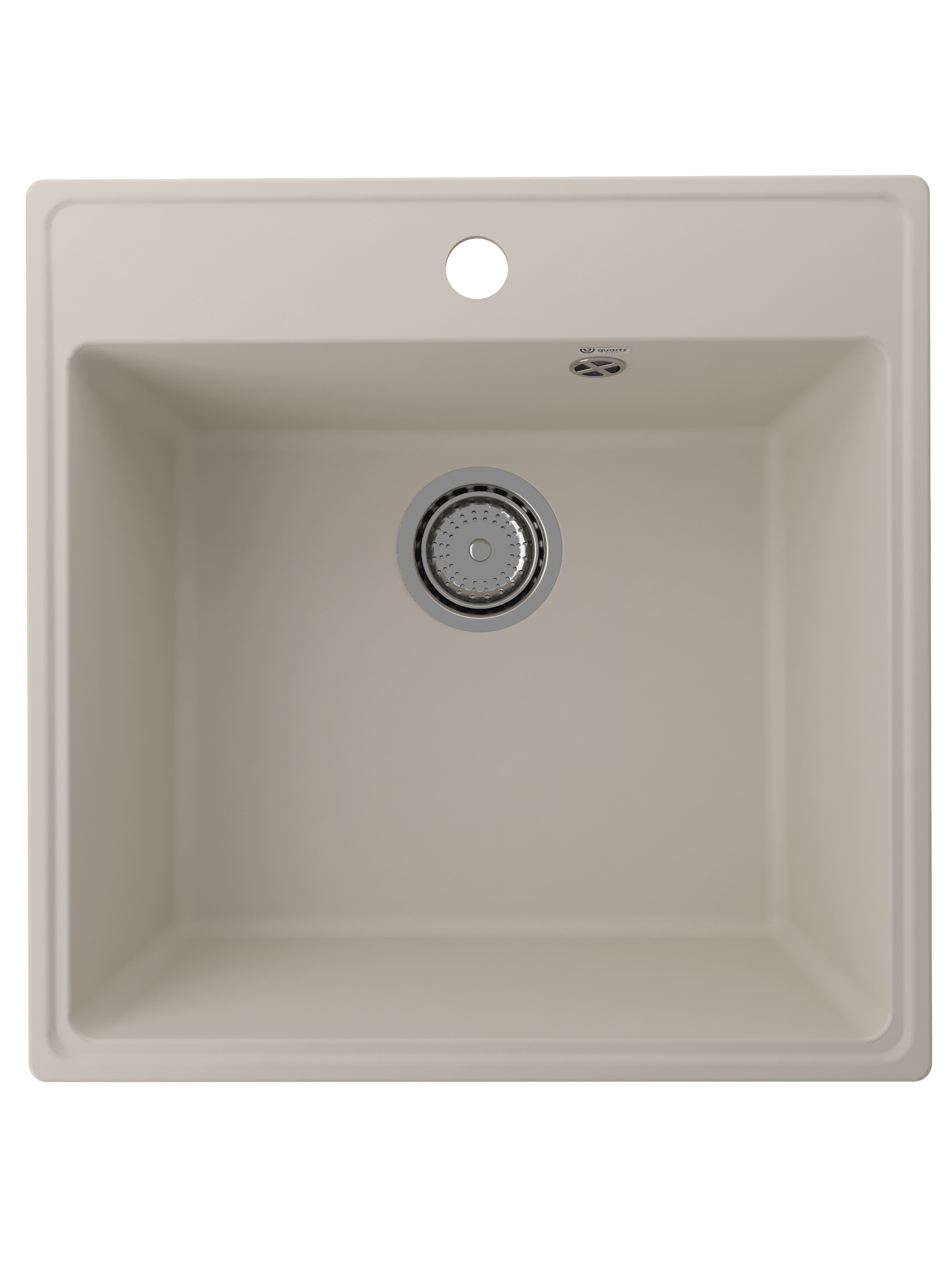 

Мойка кухонная Ulgran Quartz Forte 505-02 50,5х50,5 см, лен, Бежевый, Forte 505-02