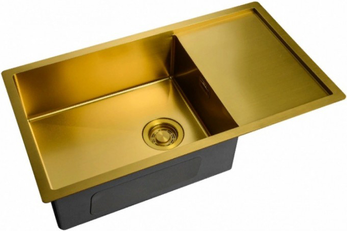 

Мойка кухонная Zorg Light ZL R 780440 BRONZE, Бронза