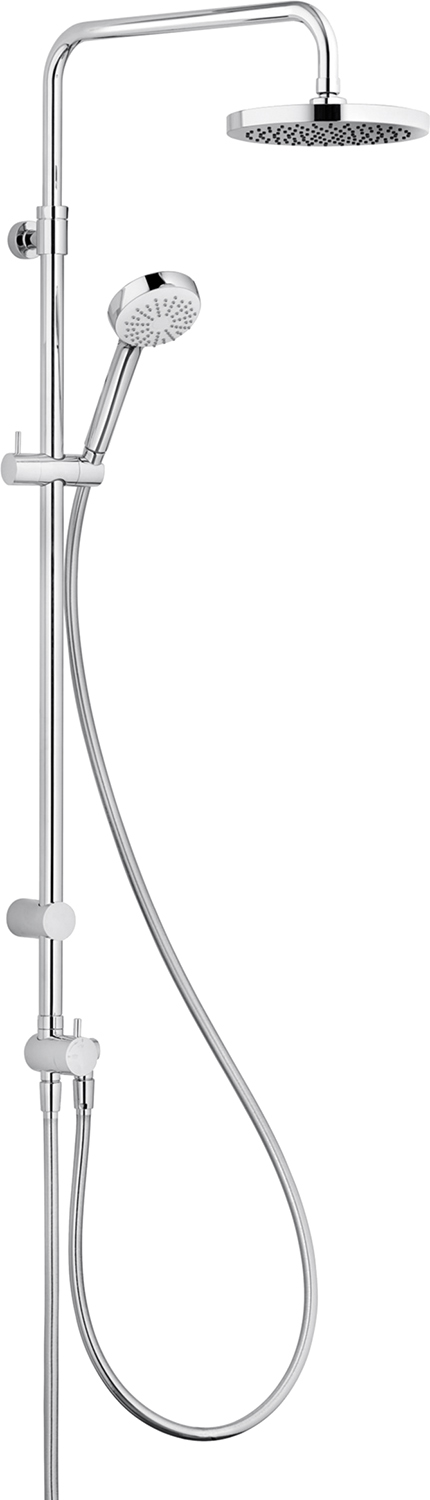 

Душевая стойка Kludi Logo dual shower system 6809305-00, Хром, Logo dual shower system 6809305-00
