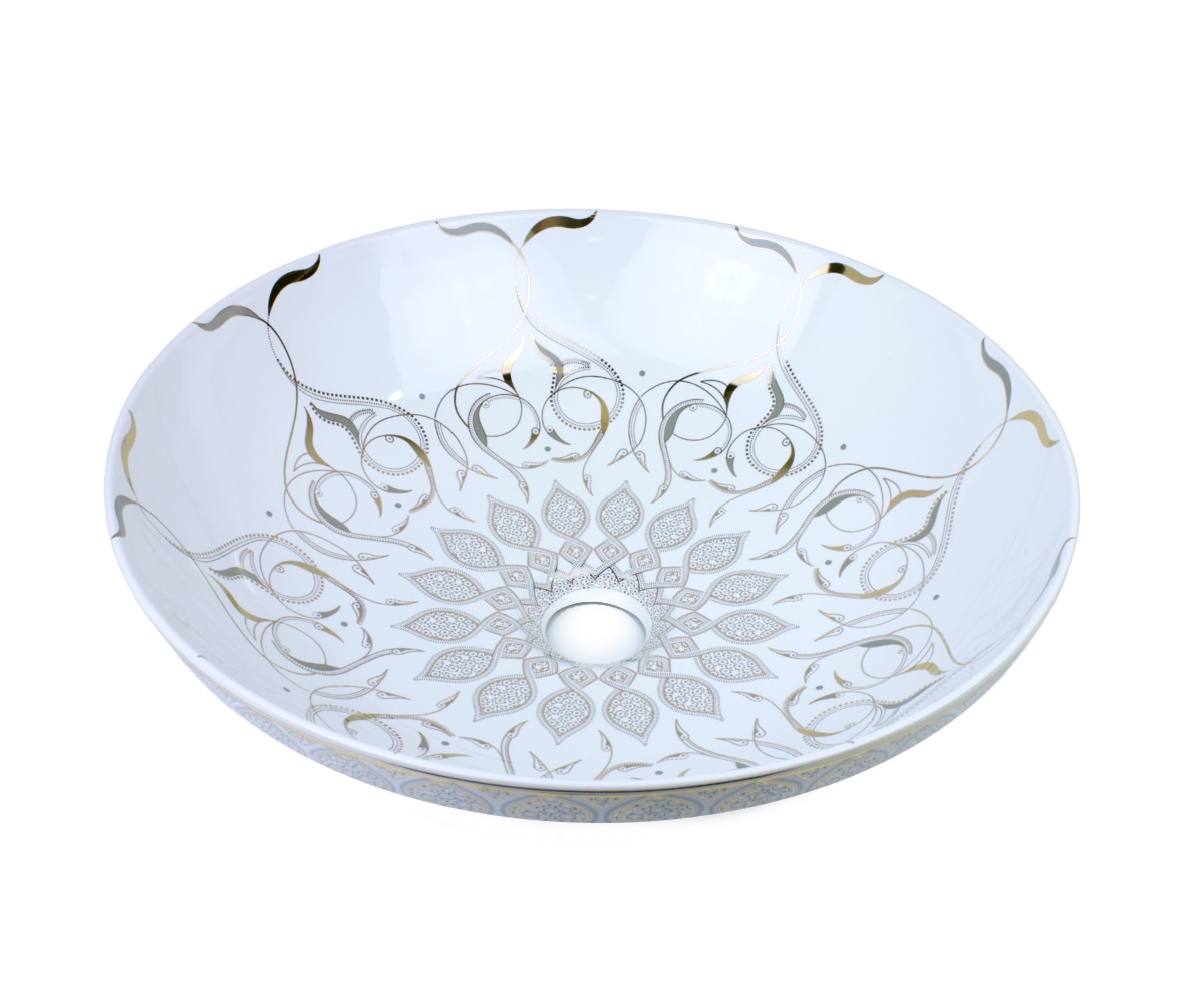 

Раковина Bronze de Luxe Persia 2008 чаша, Белый, Persia 2008