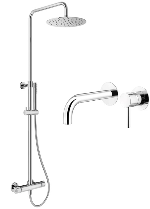 

Душевой комплект Plumberia Selection Ixo KITXO6302CR210 хром, KITXO6302CR210