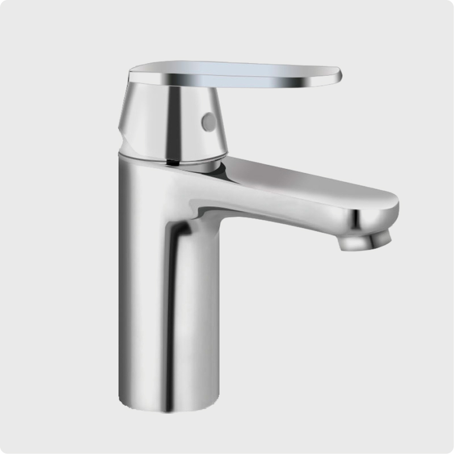 

Смеситель для раковины AQUAme Prato AQMP6130 хром, AQMP6130