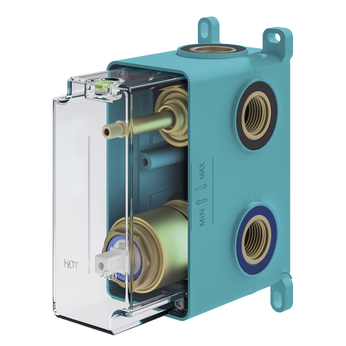 

Скрытая часть смесителя для душа Plumberia Selection INT9036 на 2-3 потребителя, INT9036