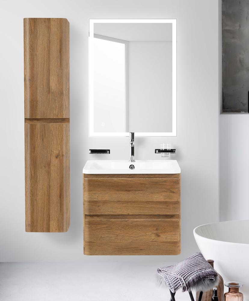 

Мебель для ванной BelBagno Albano 70 подвесная, Rovere Rustico, Дерево, ALBANO-700-2C-SO-RR
