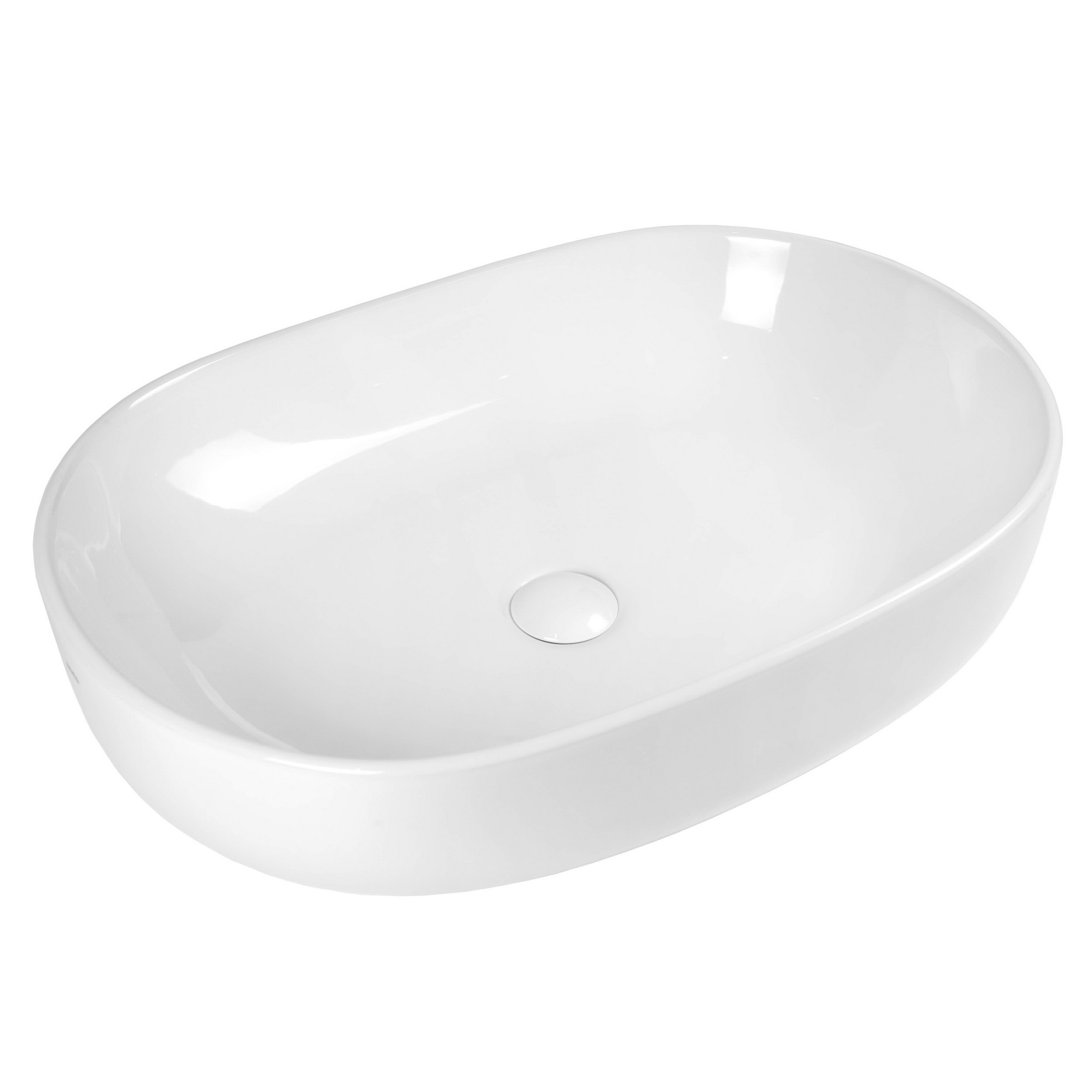 

Мебельная раковина Bond Oval S59-600 60х40 накладная, белый, S59-600
