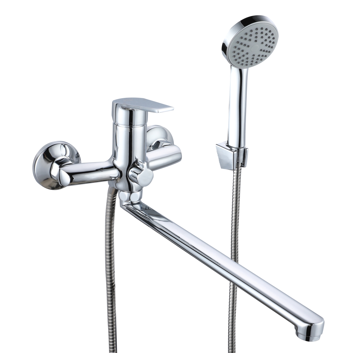 

Смеситель РМС SL132-006E для ванны с душем, Хром, SL132-006E
