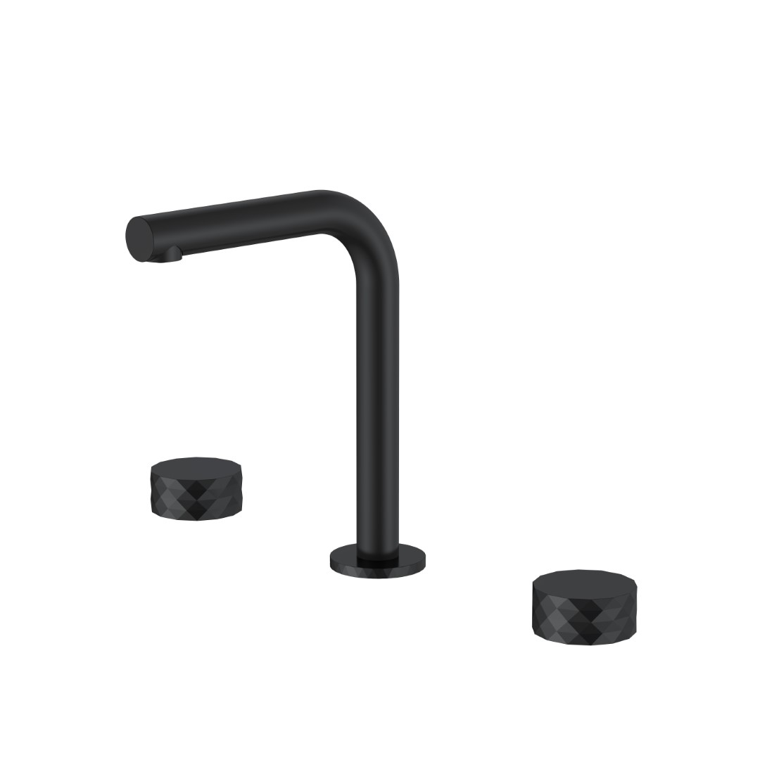 

Смеситель Boheme Stick Diamond 152-B для раковины, черный матовый