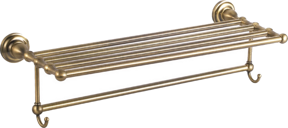 

Полка Fixsen Retro FX-83815A для полотенец, Бронза, Retro FX-83815A