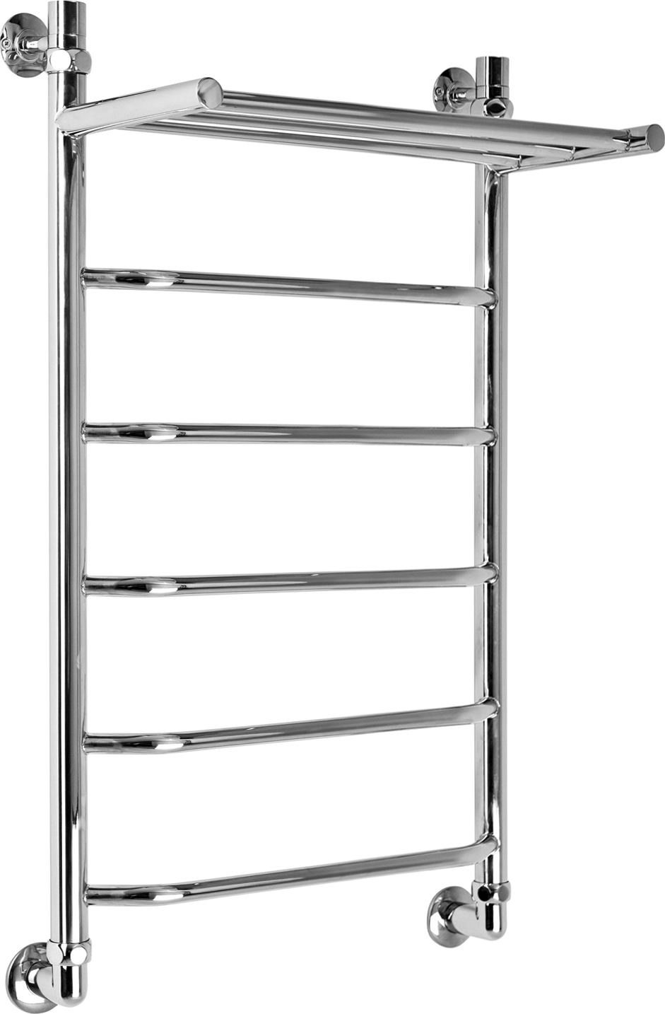 

Водяной полотенцесушитель Aquanerzh Трапеция с полкой 70х40, Хром, Трапеция с полкой