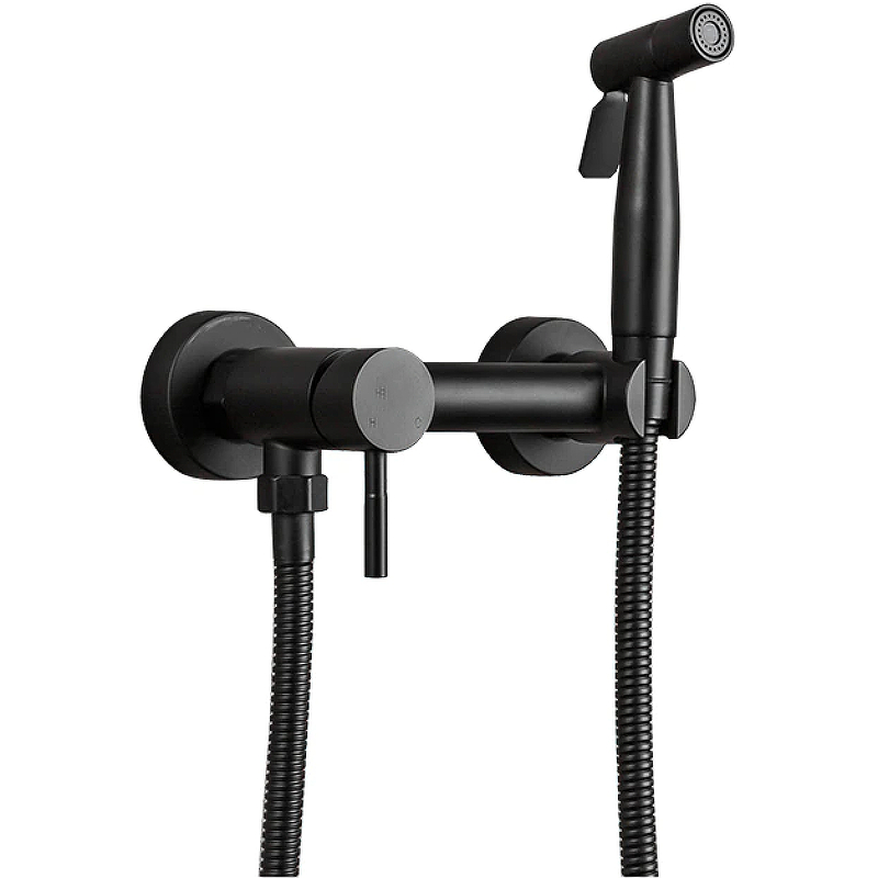 

Гигиенический душ Haiba HB5510-7 со смесителем, Черный, HB5510-7