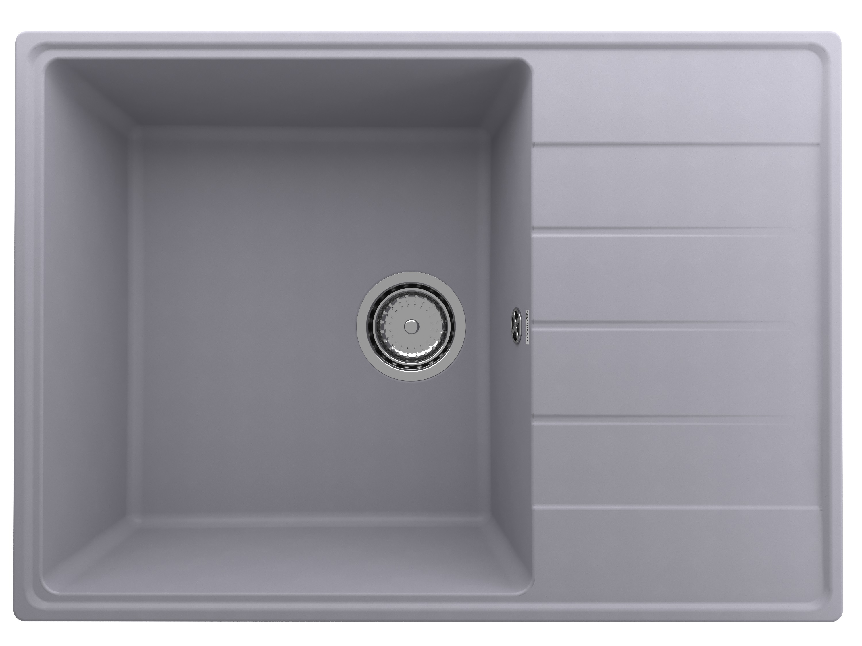 

Мойка кухонная Ulgran Quartz Prima 700-05 70х50 см, бетон, Серый, Prima 700-05