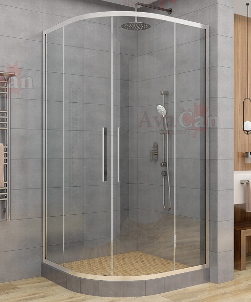 

Душевой уголок AvaCan HC100 100х100х195 см, профиль хром, стекло прозрачное, HC100