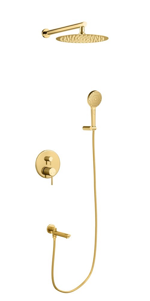 

Душевой комплект Grocenberg Shower GB5001GO Gold золото, Золотой, Shower GB5001 Gold