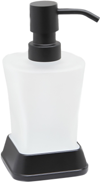 

Дозатор WasserKRAFT Amper K-5499BLACK, Белый, Amper K-5499BLACK