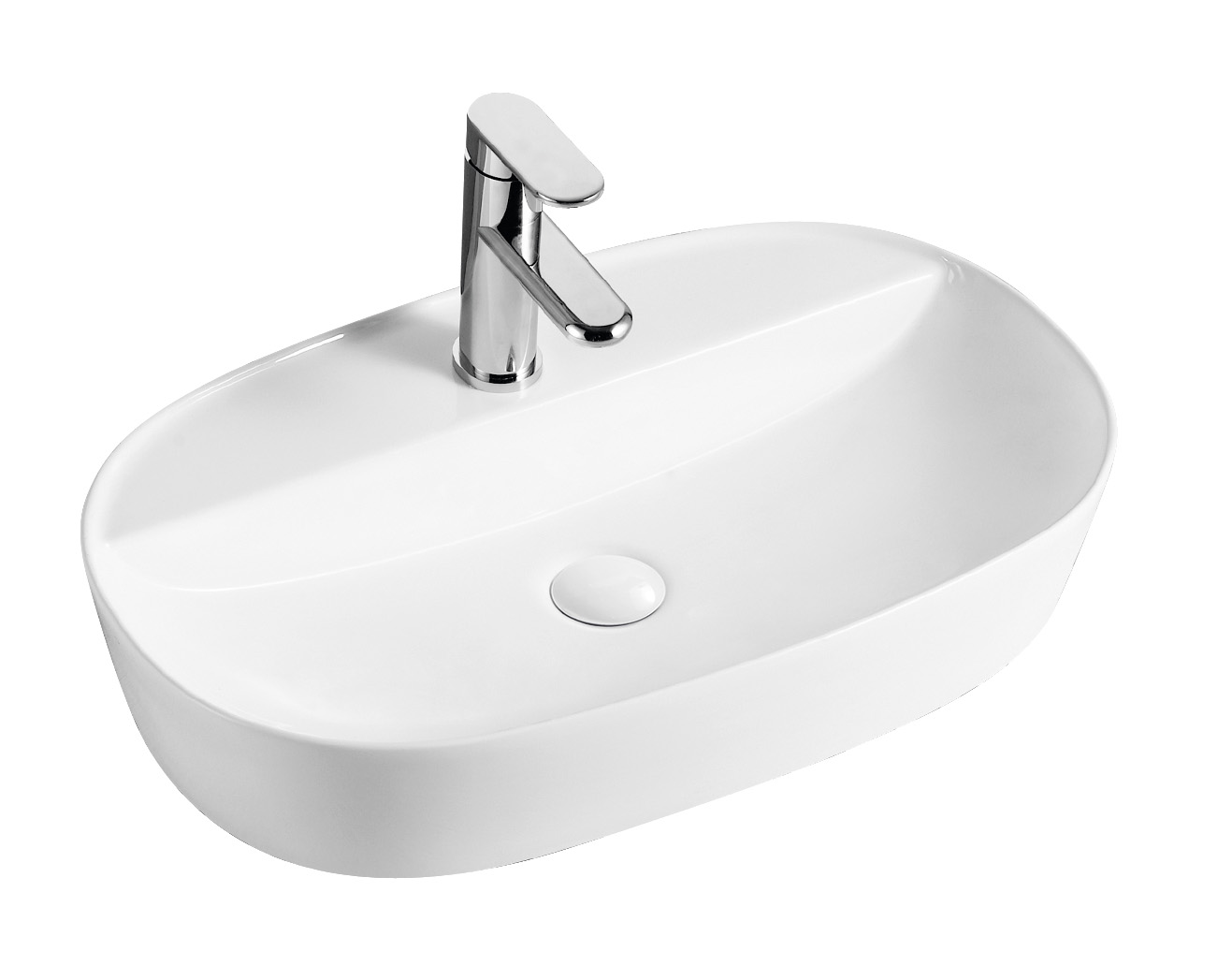 

Раковина WeltWasser SK ELBACH 2203 белая глянец, Белый, ELBACH 2203