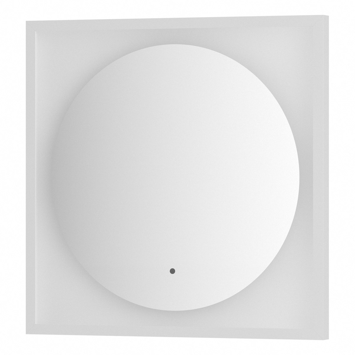

Зеркало Defesto Еclipse DF 2236R 60х60 белая рама, с LED-подсветкой, ИК выключатель, Белый, DF 2236R