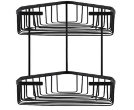 

Полка Frap F351-16 угловая, черная, Черный, F351-16