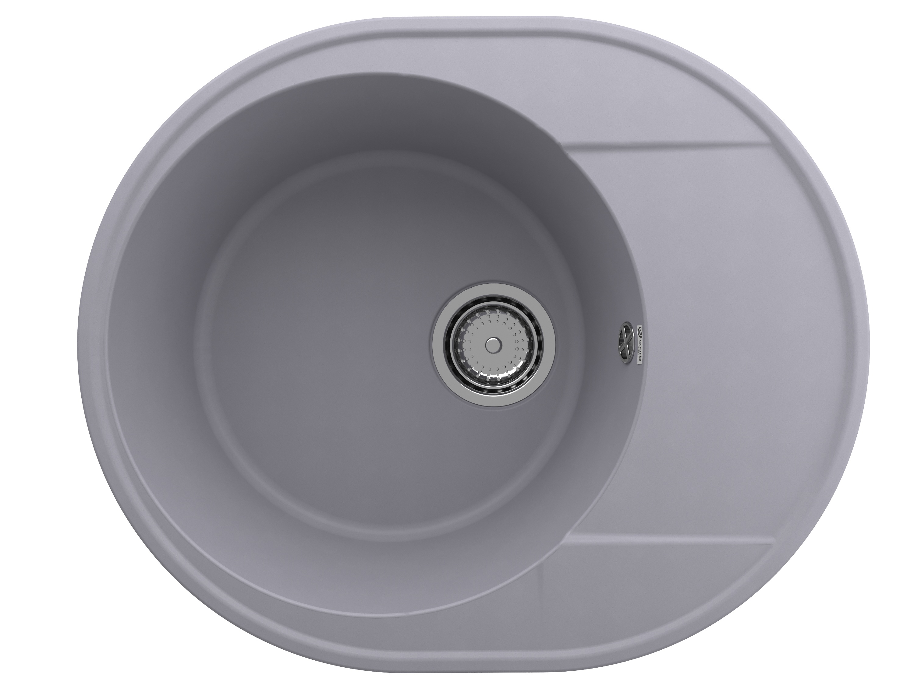

Мойка кухонная Ulgran Quartz Nora 585-05 58,5х48,5 см, бетон, Серый, Nora 585-05