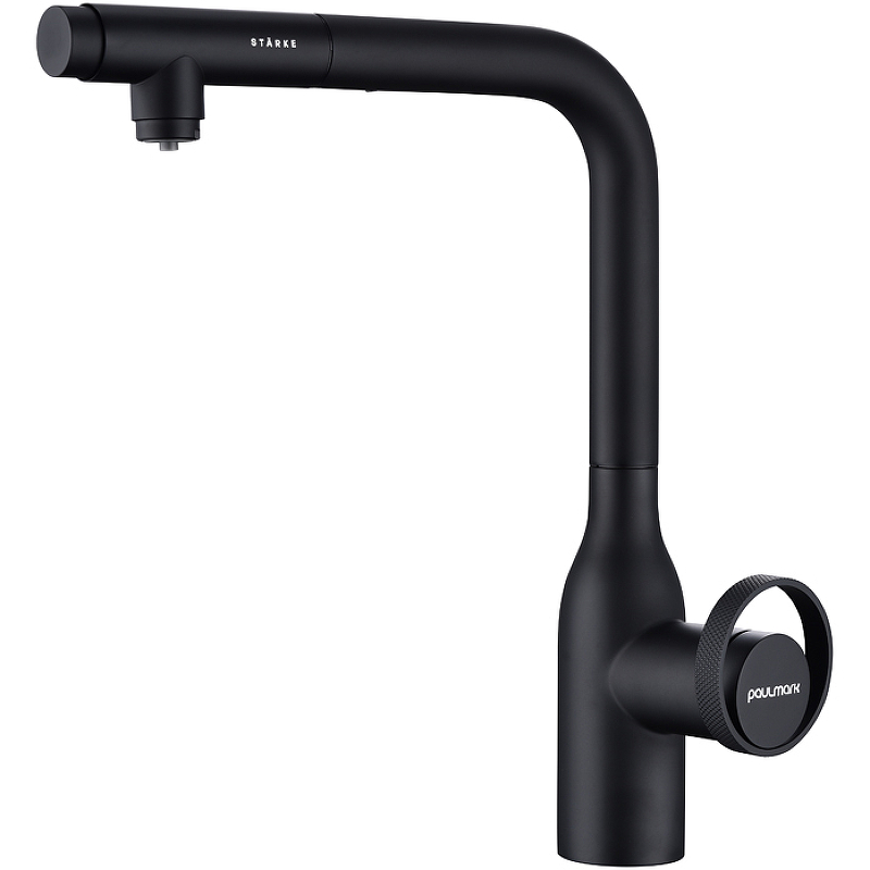 

Смеситель для кухонной мойки Paulmark Urban Ur213104-401 антрацит, Ur213104-401
