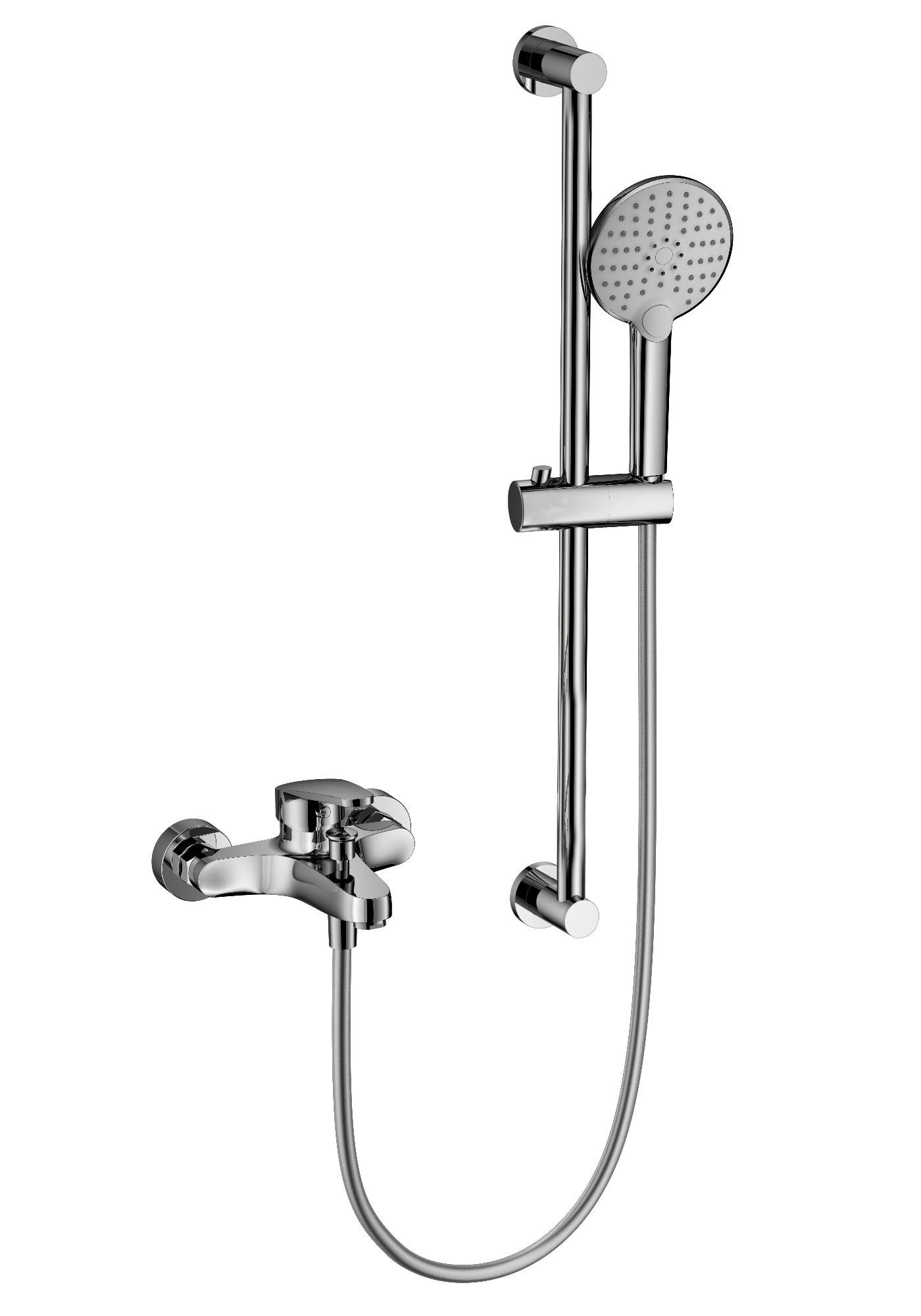 

Смеситель для ванны с душем Wonzon & Woghand WW-C2501-CR хром, WW-C2501-CR