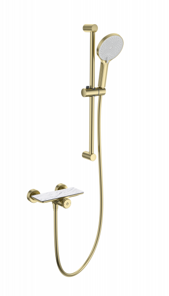 

Термостат для душа Wonzon & Woghand WW-B2052-A-BG золото, WW-B2052-A-BG