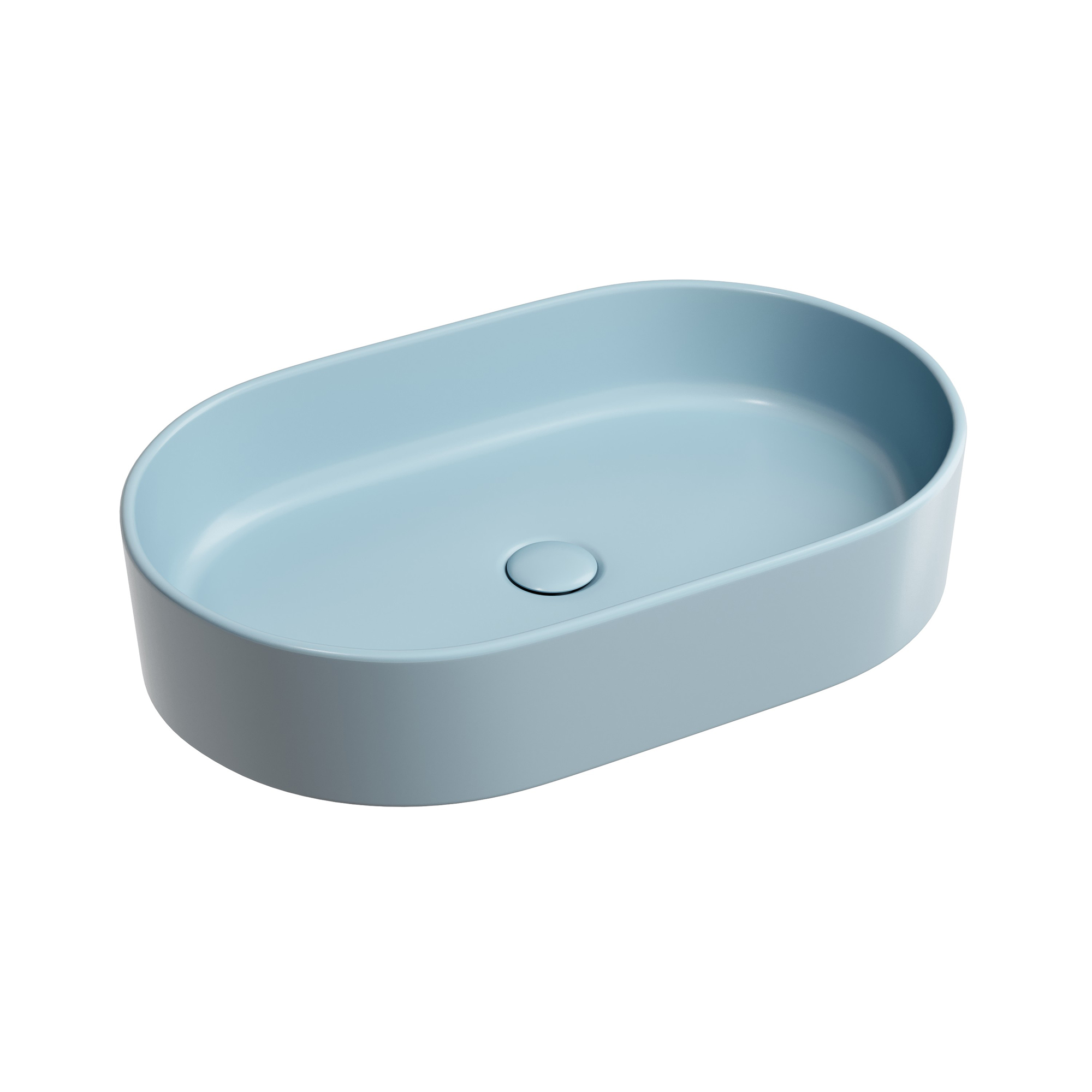

Раковина Ceramicanova Element CN6048ML 60,8 см, голубая матовая, Голубой, CN6048ML