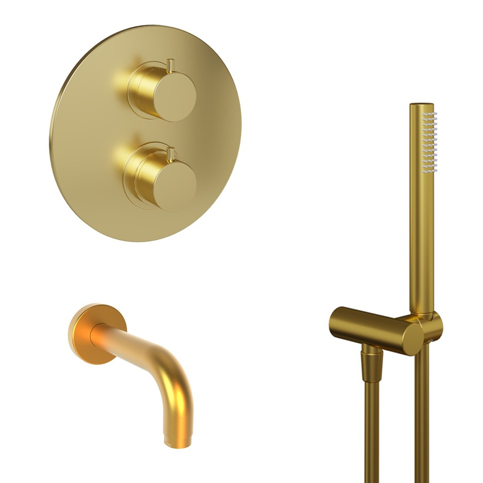 

Душевой комплект Paini Cox золото брашированное 78PJSET26911THBATH, 78PJSET26911THBATH