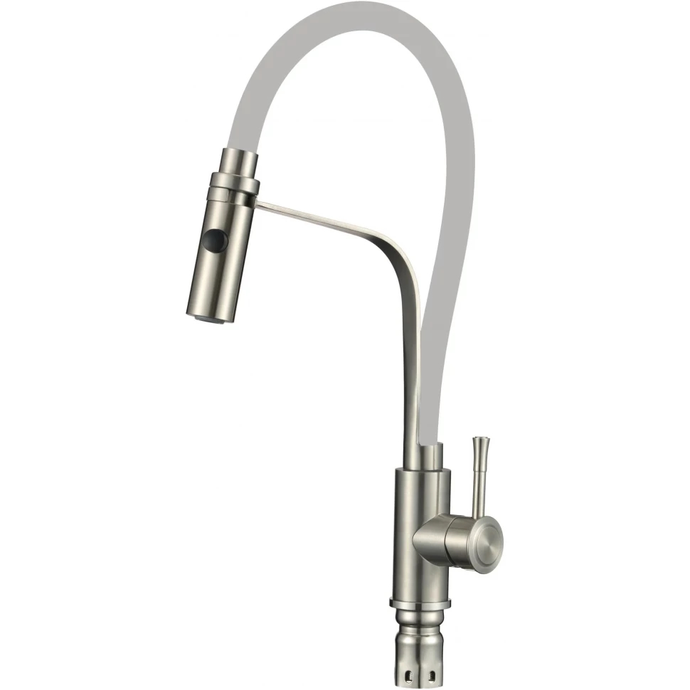 

Смеситель для кухонной мойки с гибким изливом Savol S-SUS6012-04, сатин, S-SUS6012-04