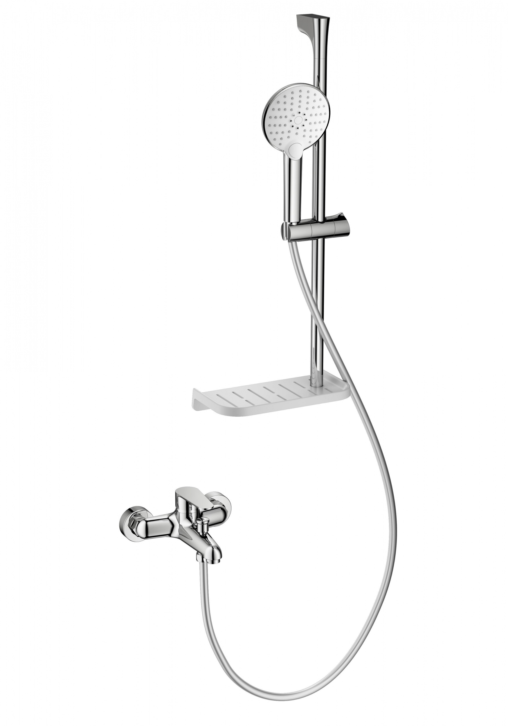 

Смеситель для ванны с душем Wonzon & Woghand WW-AE3201-CR хром, WW-AE3201-CR