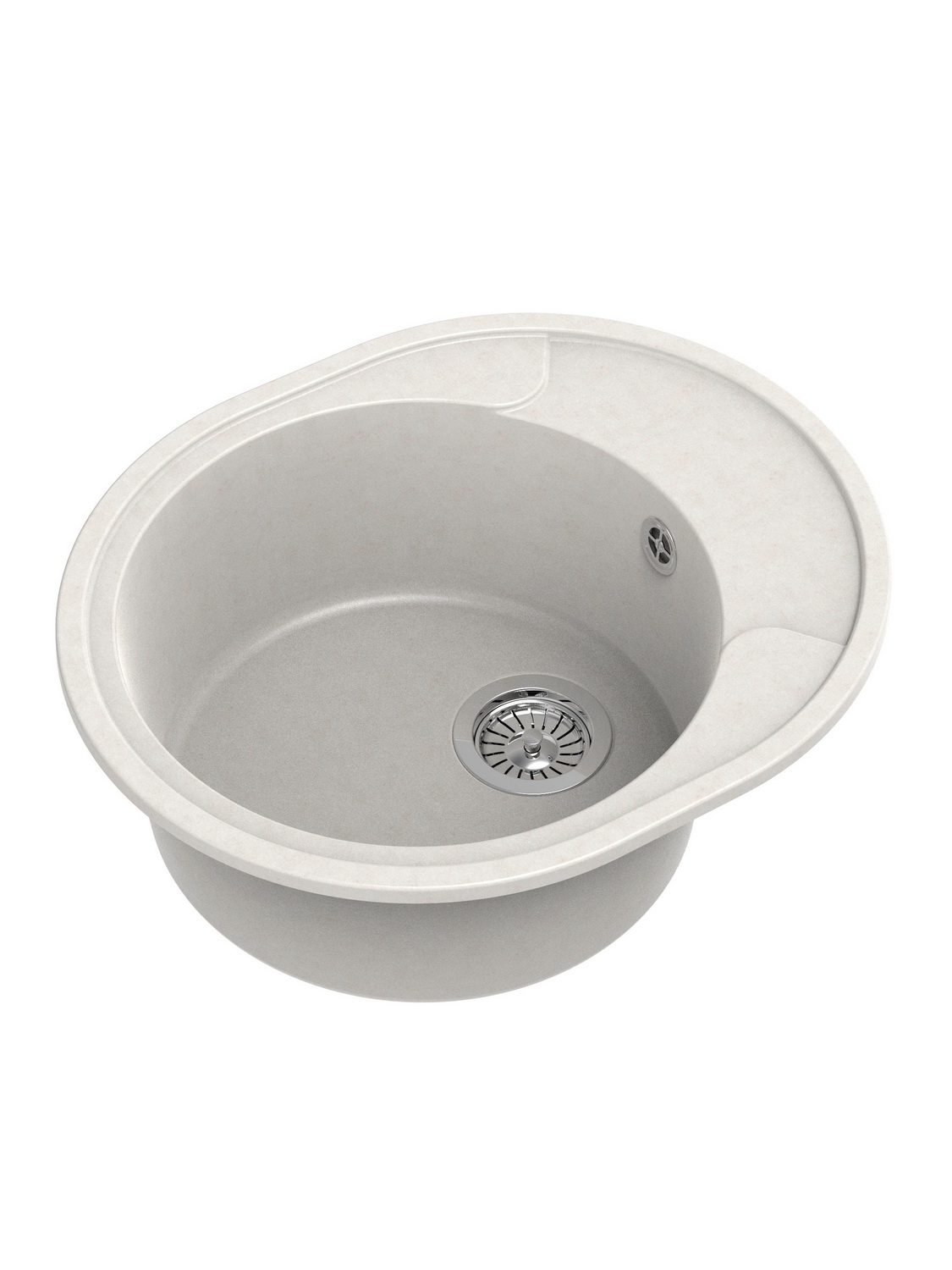 

Мойка кухонная Reflexion Allonge RF0658WH 57х48 белая, Белый, Allonge RF0658WH