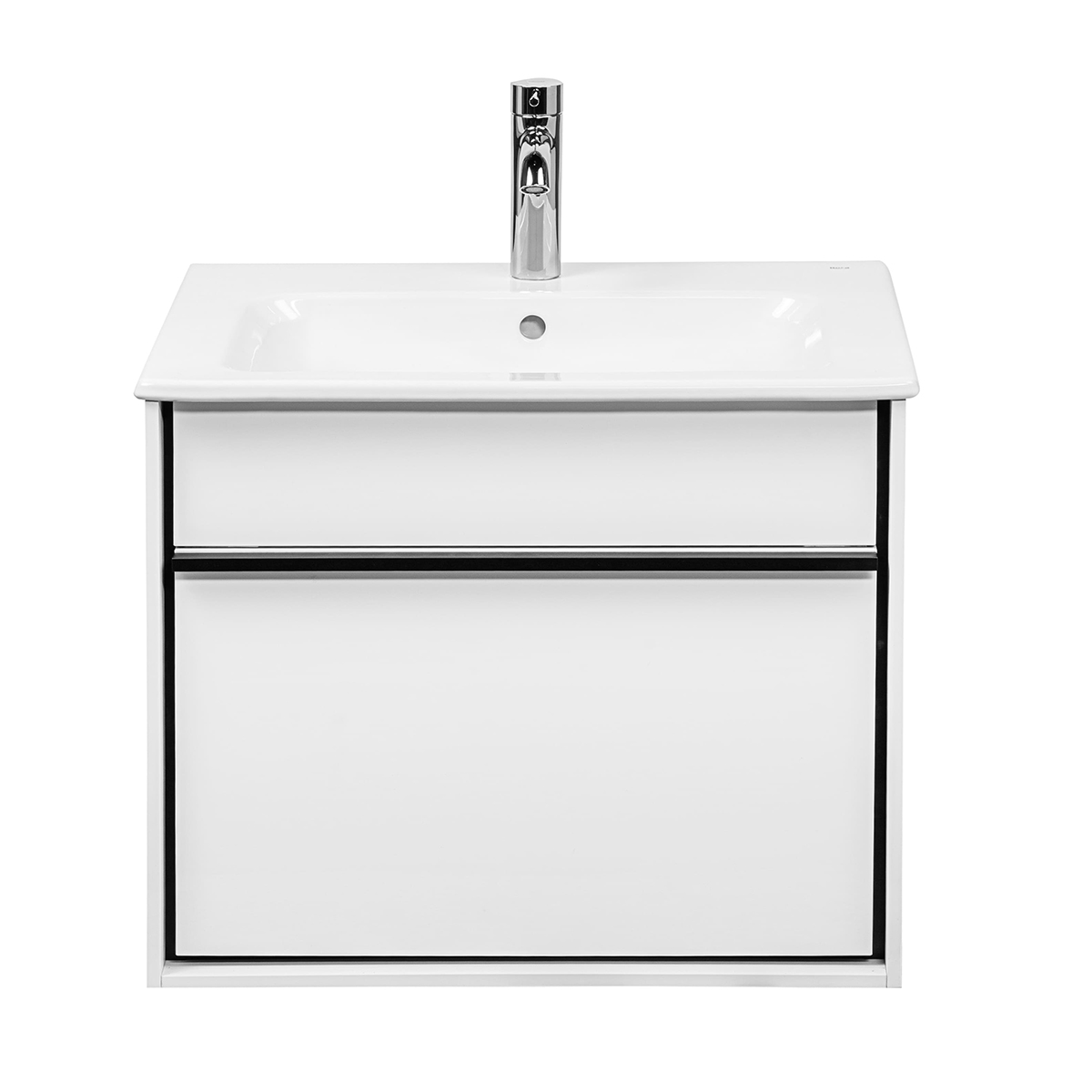 

Тумба с раковиной Aquanika Mono 60 подвесная, белый, Mono 60 AQM584547RU117