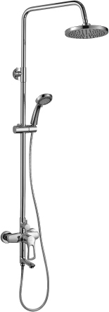 

Душевая стойка Rossinka T T40-46, Хром, T T40-46