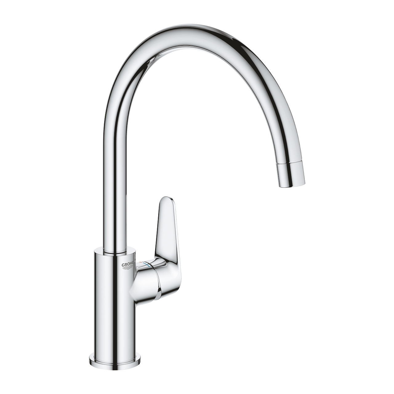 

Смеситель для кухонной мойки Grohe BauCurve 31231001, Хром, 31231001