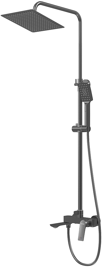 

Душевая стойка Grossman Cosmo 500.K35.02.420 графит брашированная, 500.K35.02.420
