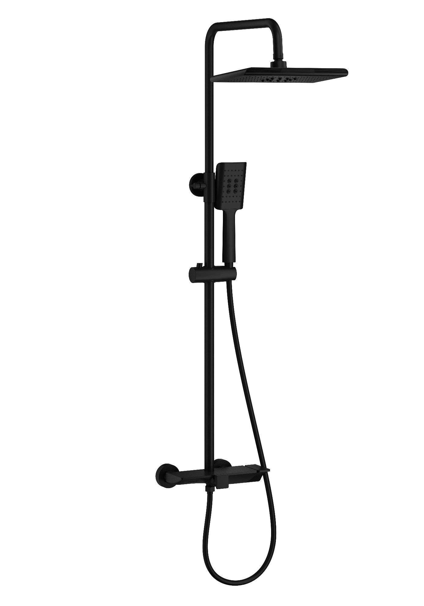 

Душевой комплект Wonzon & Woghand WW-AE33110-MB черный, WW-AE33110-MB