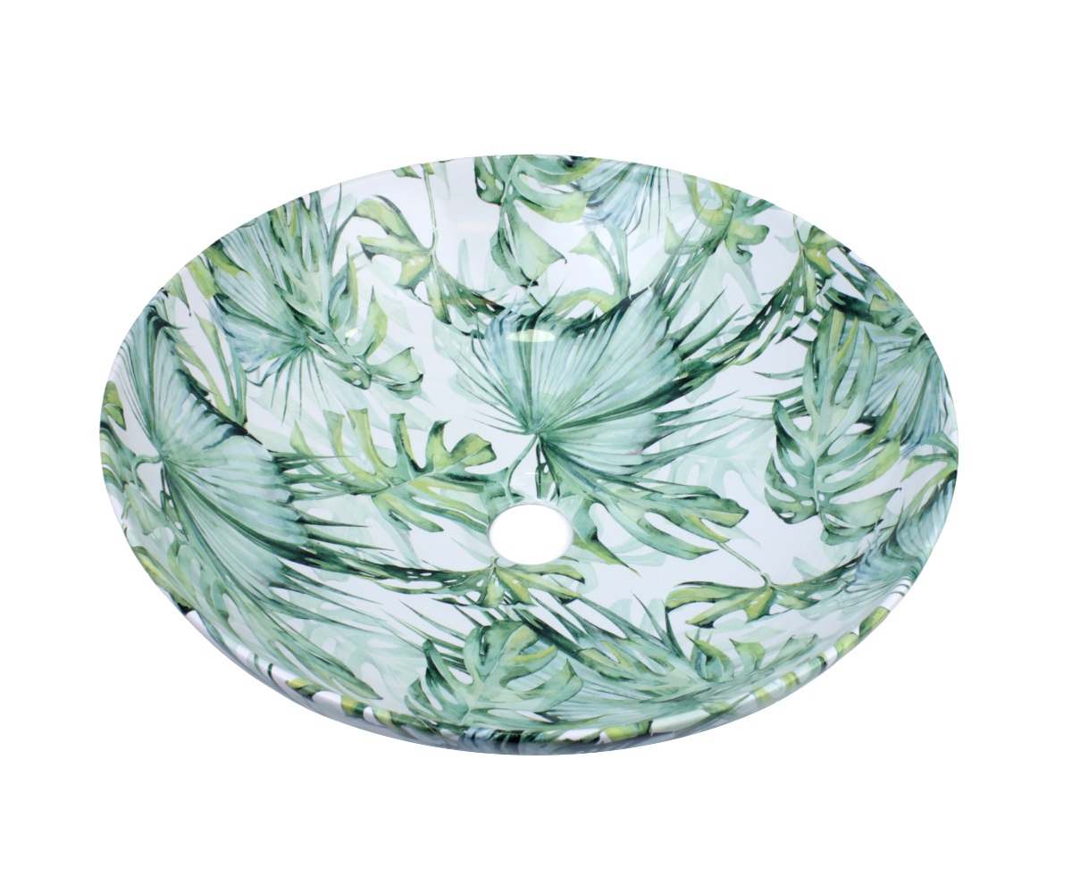 

Раковина Bronze de Luxe Flora 3008 чаша, Белый, Flora 3008