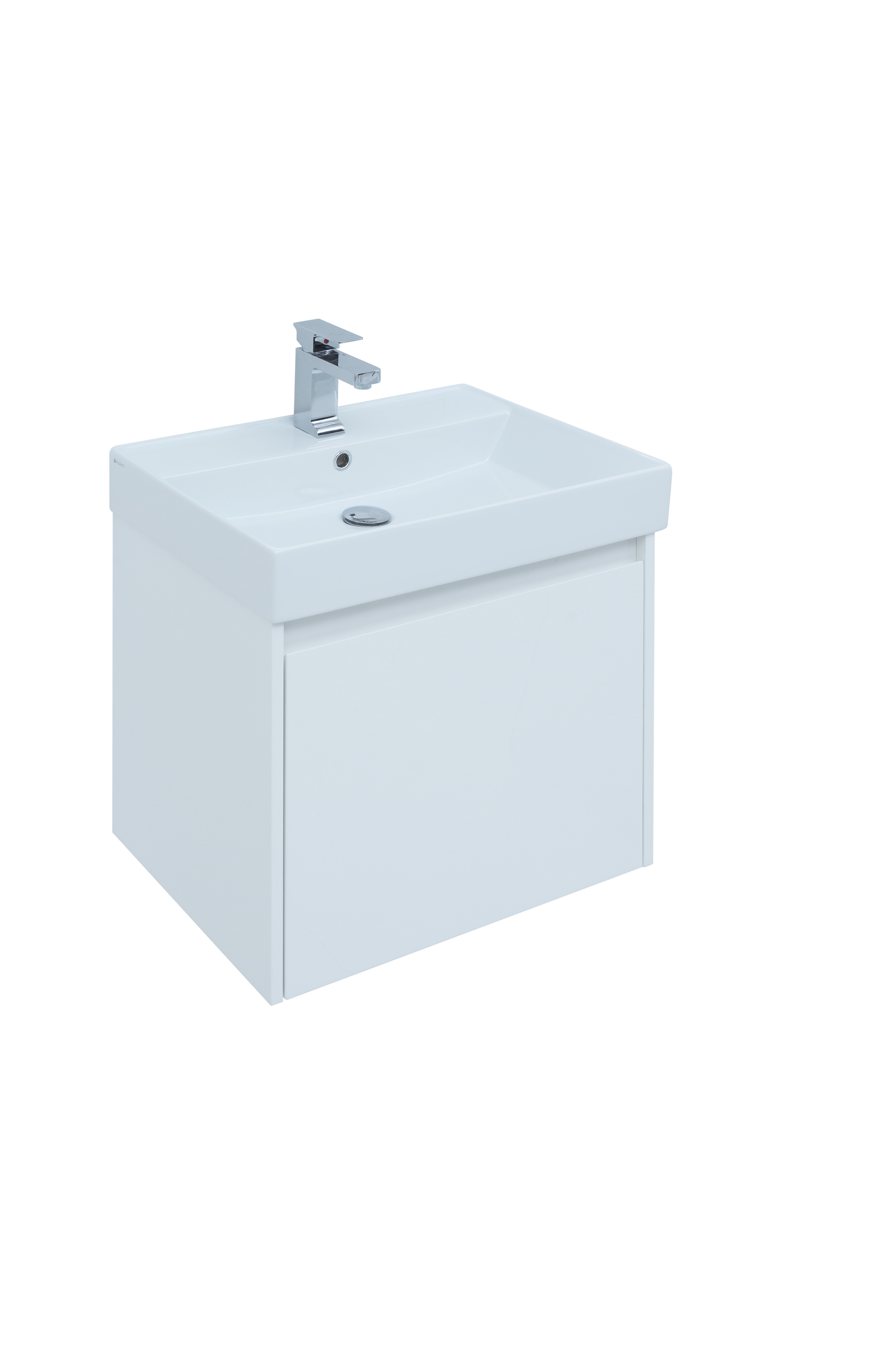 

Тумба с раковиной Aquanet Nova Lite 60 белый (1 ящик), Nova Lite 60