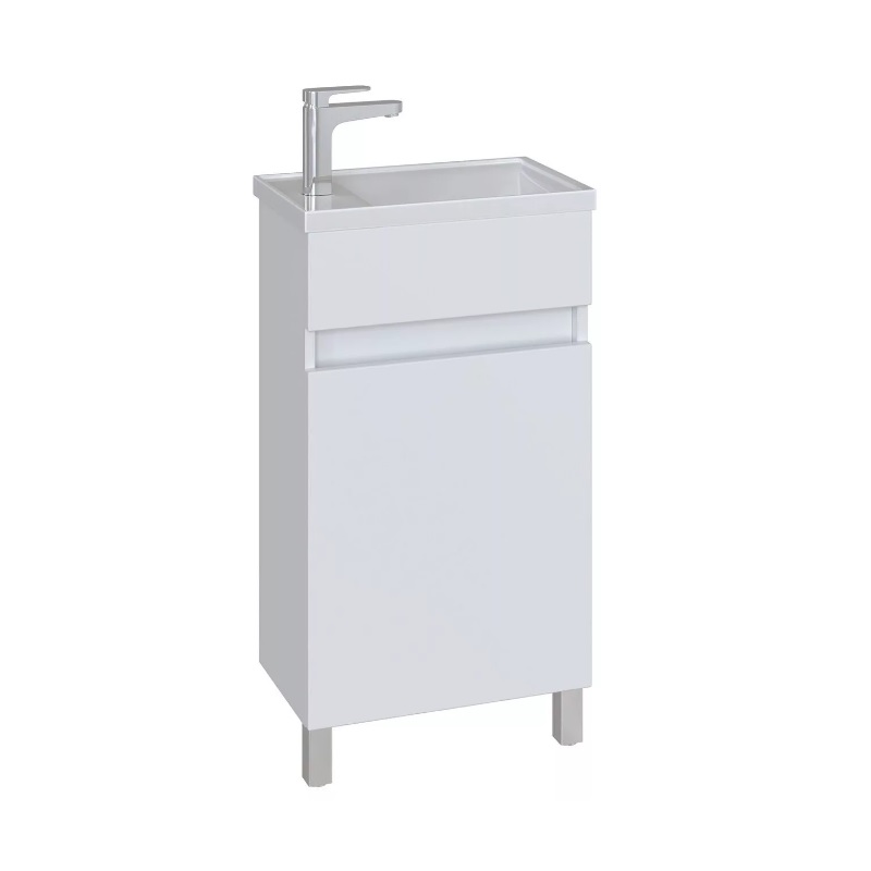 

Тумба с раковиной Sanstar Квадро 45, Белый, Квадро 45