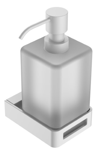 

Дозатор Boheme Q 10957-MW настенный, белый матовый, 10957-MW