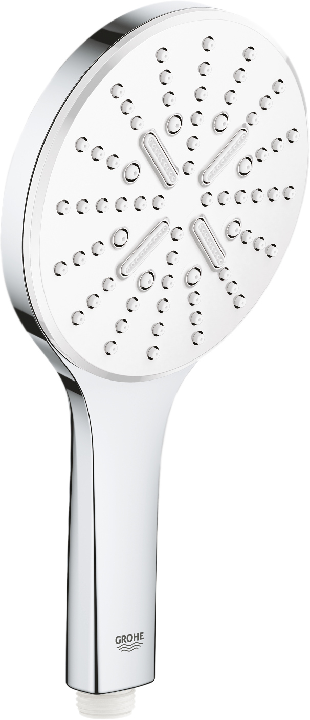 

Душевая лейка Grohe Rainshower SmartActive 26574LS0 белая луна, Белый / хром