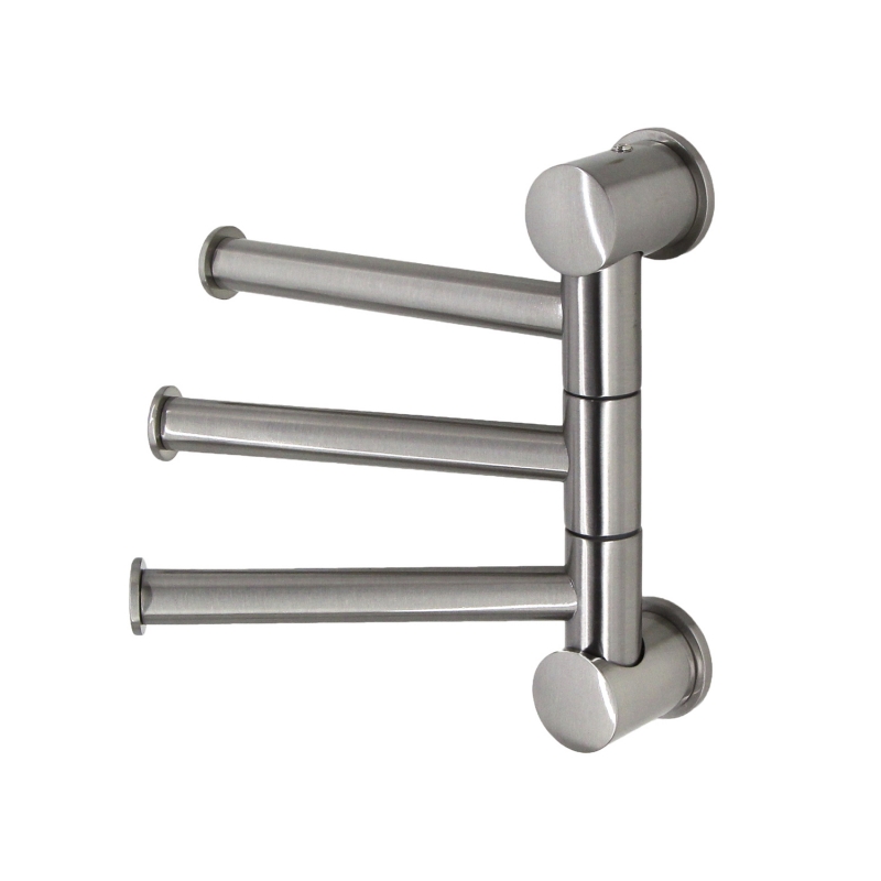 

Полотенцедержатель WasserKRAFT Ammer K-1053NICKEL тройной, Никель, K-1053NICKEL