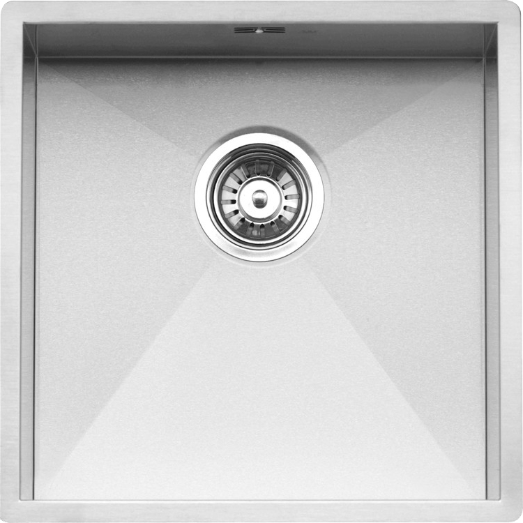 

Мойка кухонная Reginox Ontario 40x40 Cuadrat LUX OKG L сталь, Ontario 40x40 Cuadrat LUX OKG L