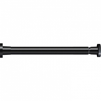 

Карниз для ванны Carnation Home Fashions Urban Black, Черный