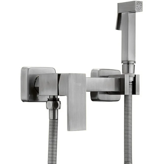 

Гигиенический душ Frap F7504-5 со смесителем, сатин, F7504-5