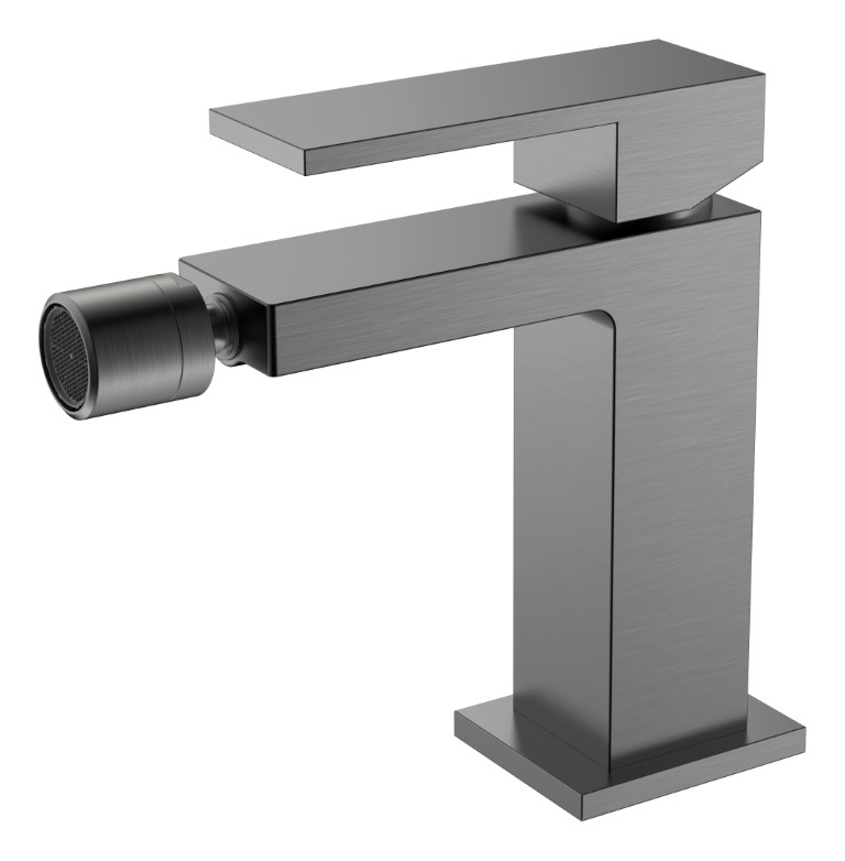 

Смеситель Boheme Qubic 476-GM для биде, matt gun metal, Сталь, Qubic 476-GM