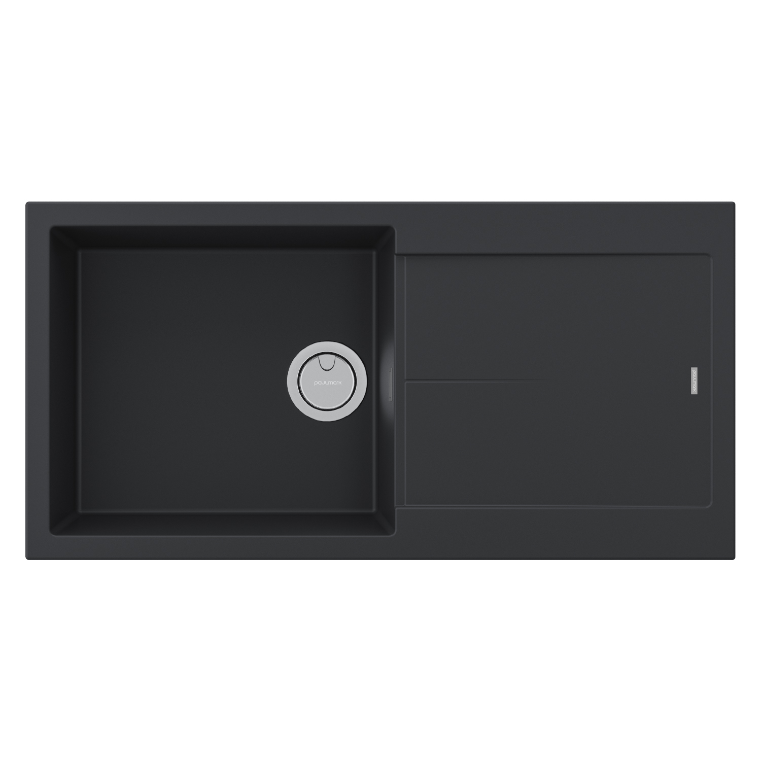 

Мойка кухонная Paulmark EXTENSIO 99 PM989950-AN 50х99 см, anthracite, PM989950-AN