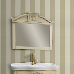 

Зеркало BelBagno Primavera bianco antico, Бежевый, Primavera