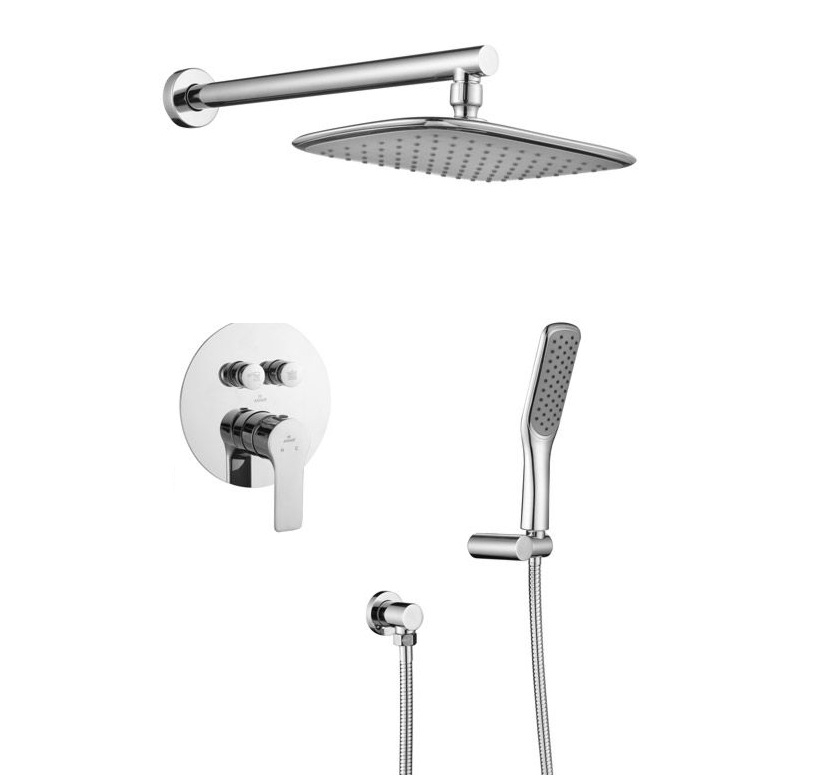 

Душевая система Kaiser Rios 66077 скрытого монтажа, Хром, 66077